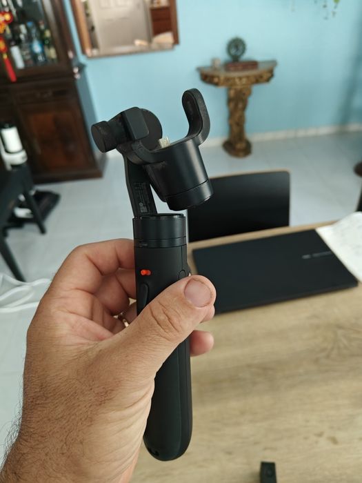 Xiaomi action cam 4k + gimbal + caixa estanque