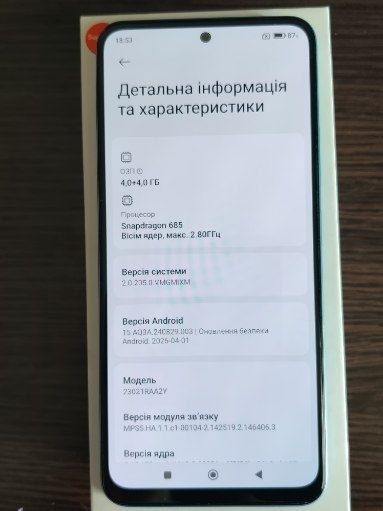 Телефон Xiaomi Redmi Note 12 4/128gb