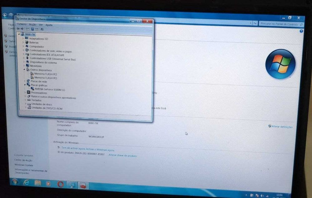 Portátil Insys M761SU