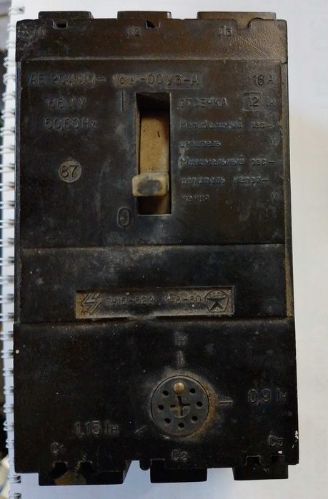 Автоматичний вимикач АЕ2046М-10Р 16А