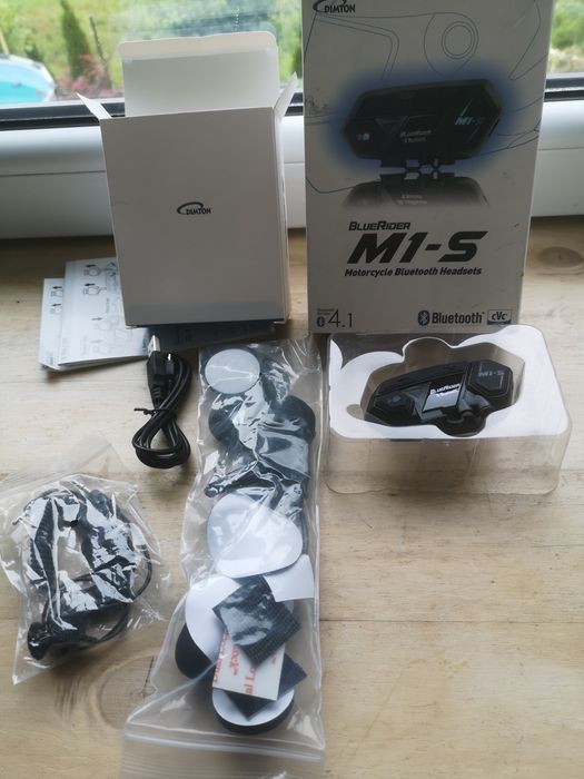 M1-S intercom motocyklowy bluetooth zestaw słuchawkowy do kasku