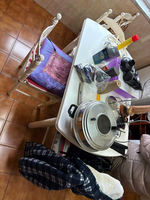 Mesas de cozinha com cadeira