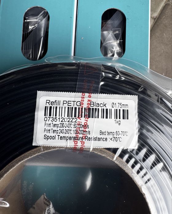 Оригінал.Sanlu pеtg (refill) і з котушкою /PLA /PLA  + (плюс)