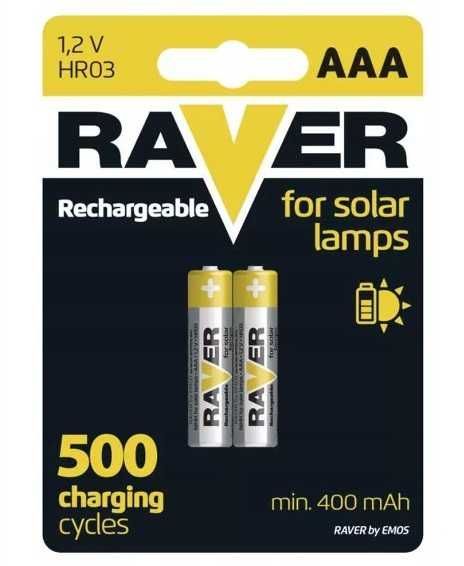 Akumulatorki Raver 1,2V AAA 400mAh 2szt