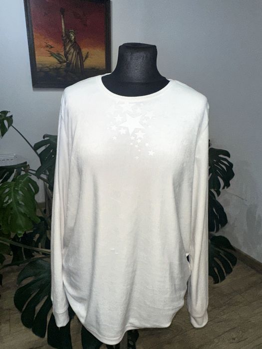 Primark kremowa góra od piżamki M