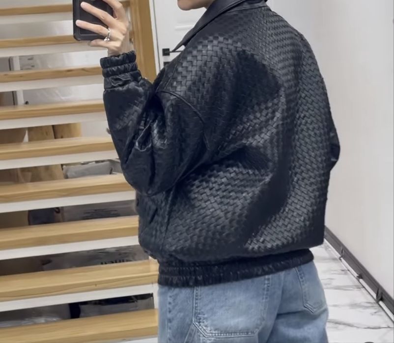 Шкіряна куртка Bottega Veneta, L