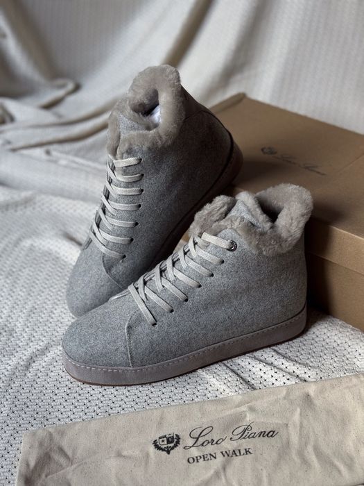 Зимние кеды Loro Piana