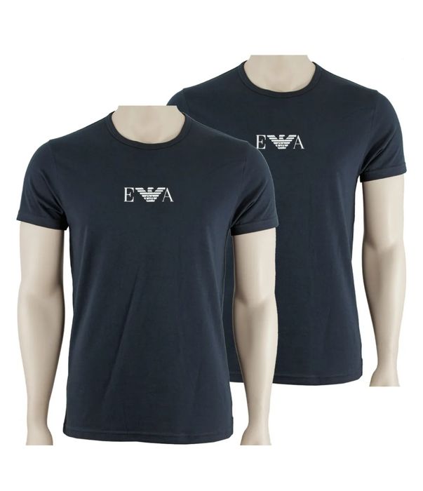 Tshirt męski Emporio Armani. Rozmiar L. Zestaw 2 szt. Okazja