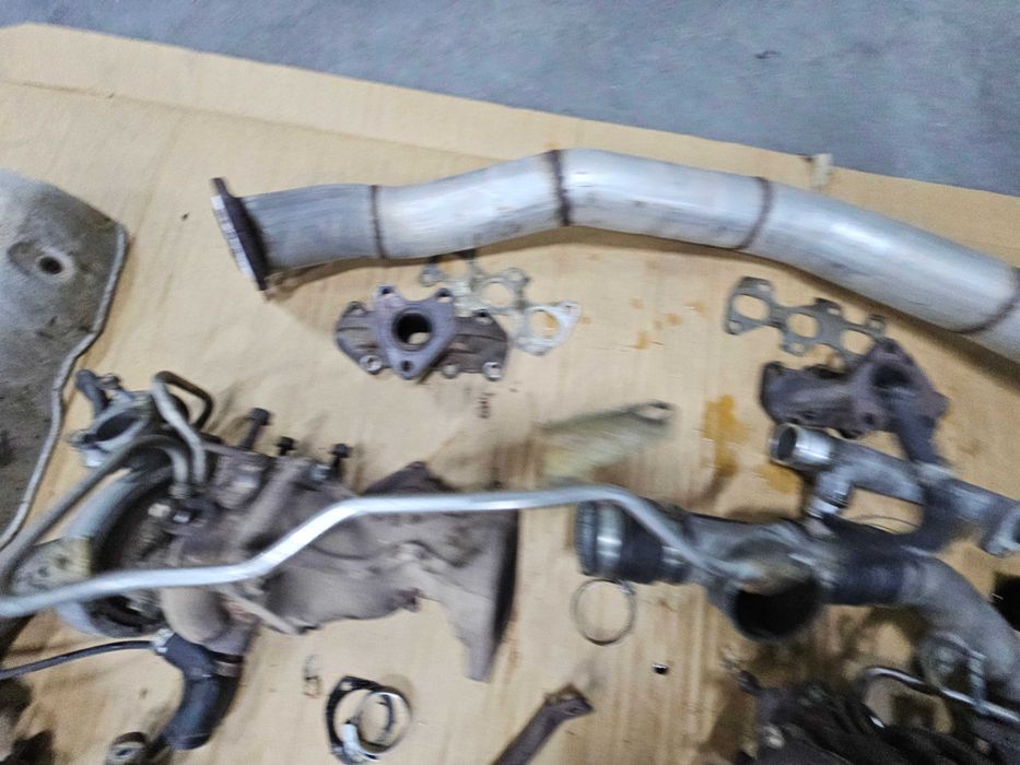 Zestaw Twin Turbo turbosprężarki CT12a 1JZ-GTE Non-VVTI DP kolektory