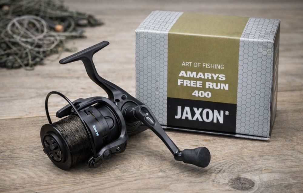 Kołowrotek wędkarski Jaxon Amarys Free Run 400 bardzo dobry stan