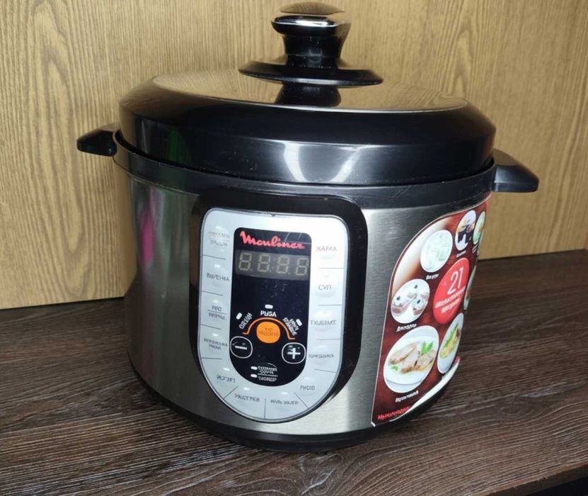 Мультиварка-скороварка MOULINEX CE500E32 5 л — Ваш особистий шеф-кухар