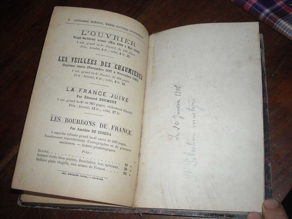 L'Heritage de L'Oncle Michel - Emilie Breton - muito antigo 1889/91