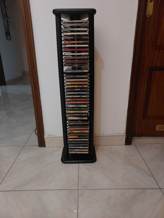 movel madeira para cd's