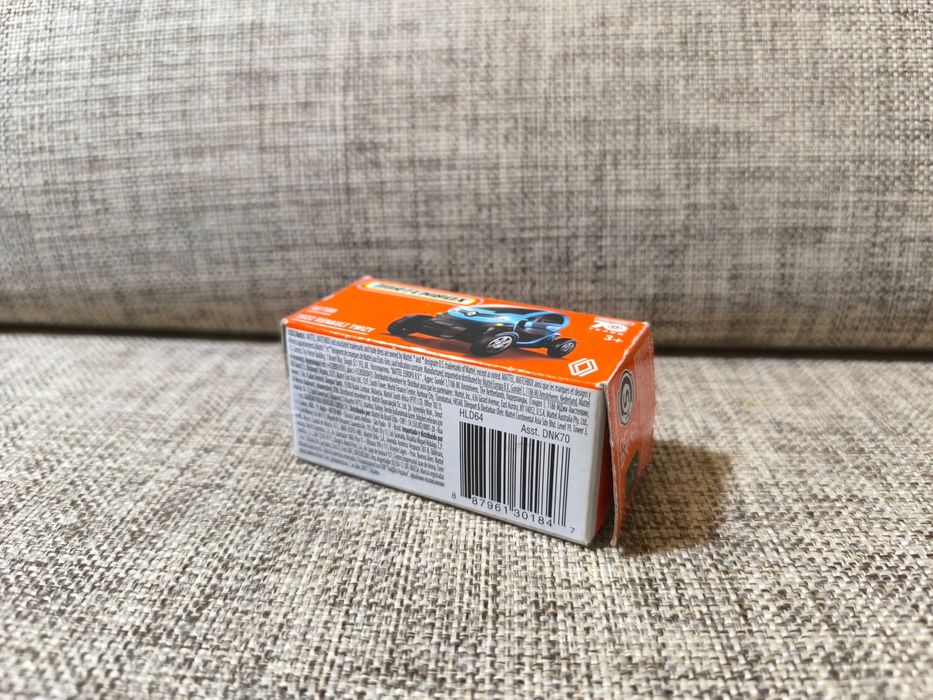 Matchbox Mattel - 2022 Renault Twizy Kartonik Pudełko Box
