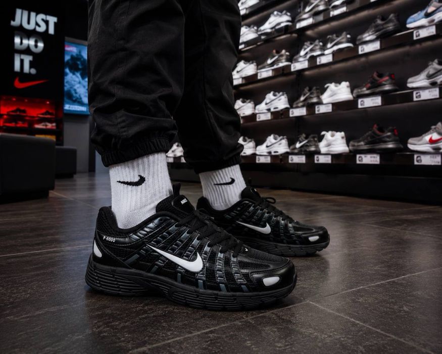 Nike P-6000 черные / кроссовки найк 6000 / мужские подростковые красовки найк / лучший выбор сезона / топ кросовки