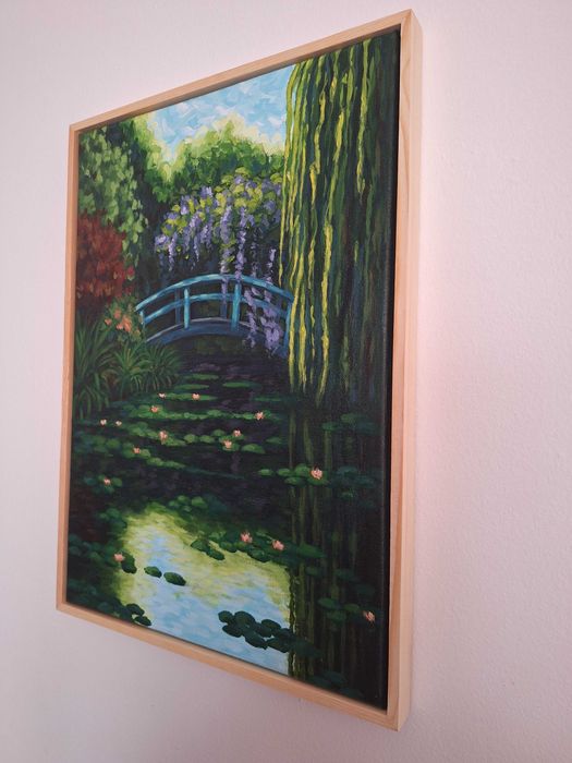 Venda de um quadro original pintado a tinta acrílica