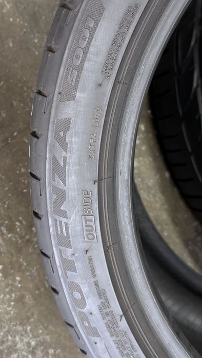 Pneus 275/35r20 Bridgestone Potenza S001 * com 85% de piso