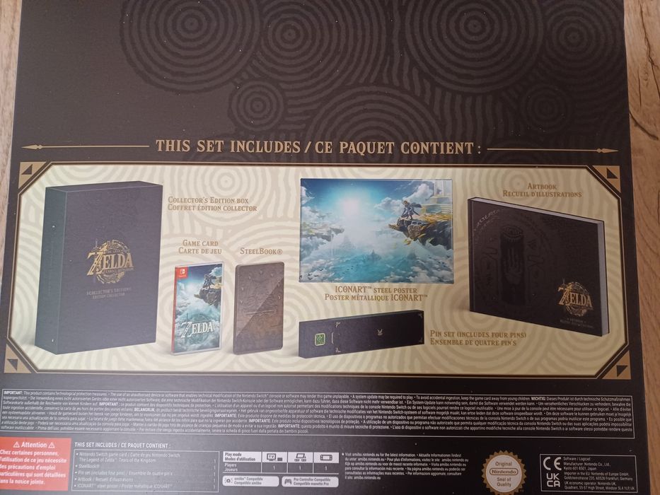 The Legend of Zelda Tears of the Kingdom Edition Collector