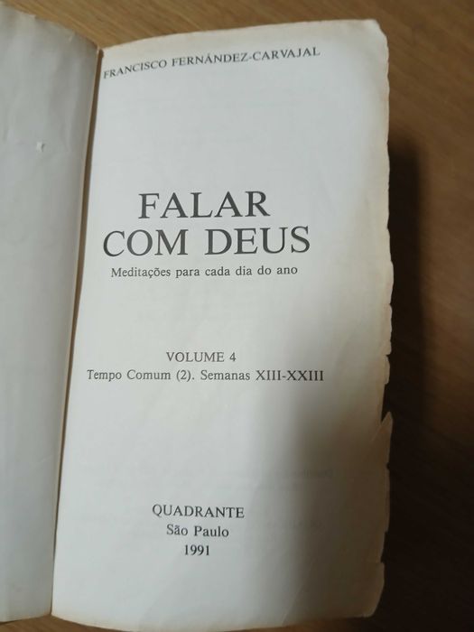 "Falar com Deus" - meditações para cada dia do ano (1991)