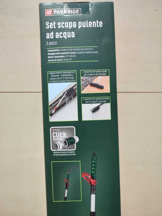 Lavadora de alta pressão com acessórios