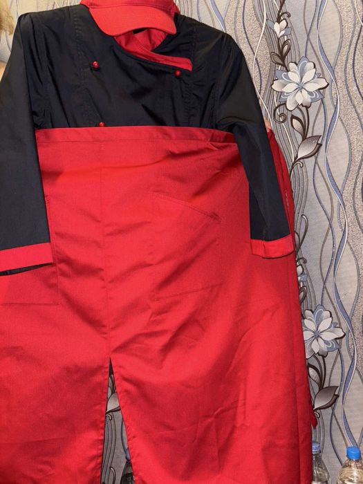 Кітель кухарський жіночий р.46-48+ фартух+кепка