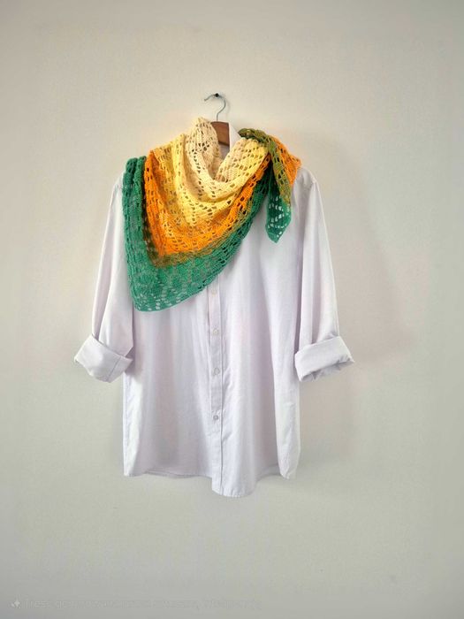 Chusta szydełkowa handmade