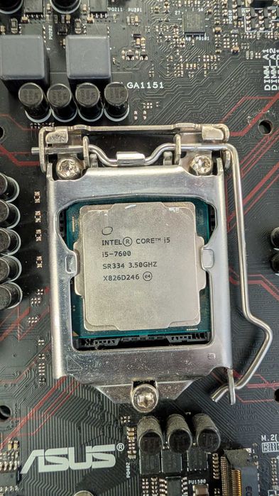 I5-7600 - ASUS B150M lga 1151