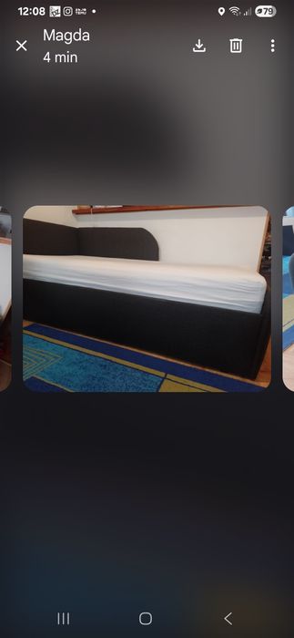 Łóżko jednoosobowe