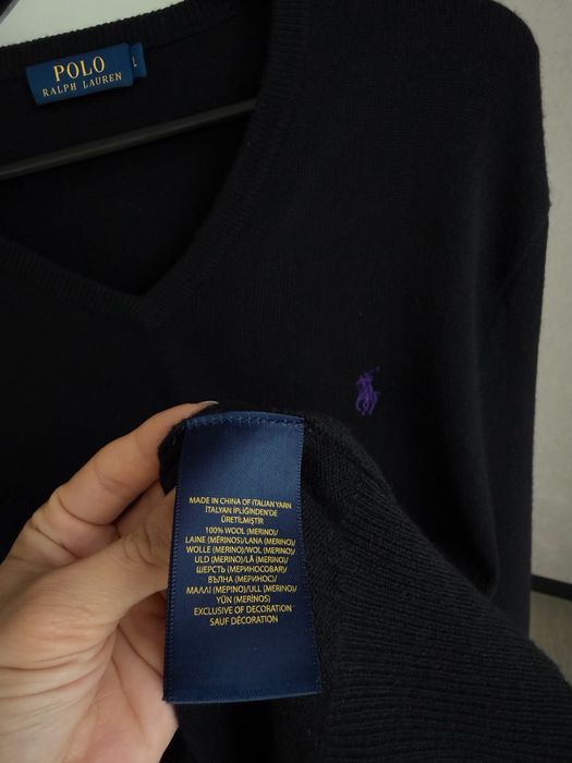 Джемпер Polo Ralph Lauren вовна мериноса розмір L