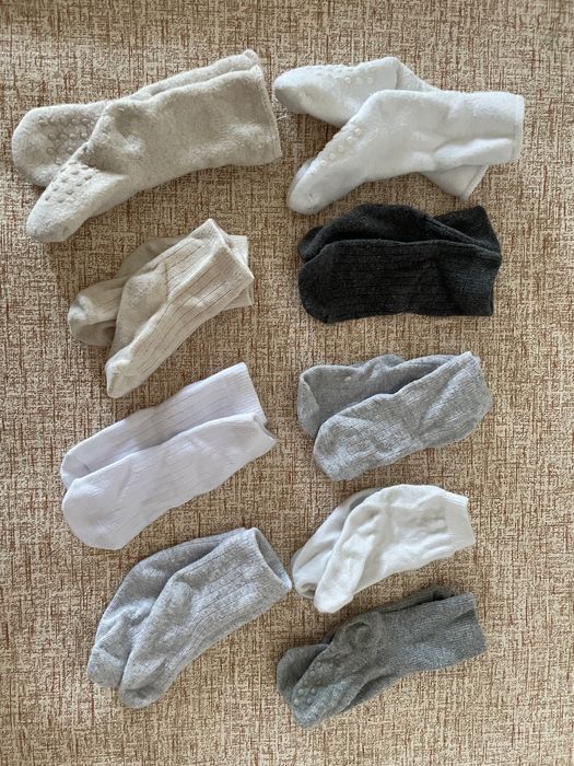 Набір дитячих шкарпеток до 1 року