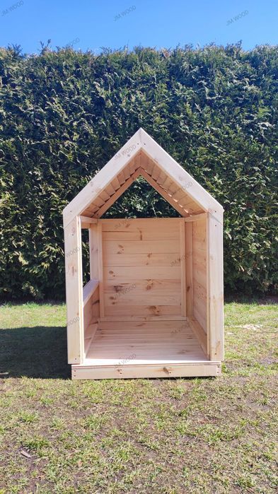 Drewniany domek ogrodowy dla dzieci GUCIO montaż GRATIS