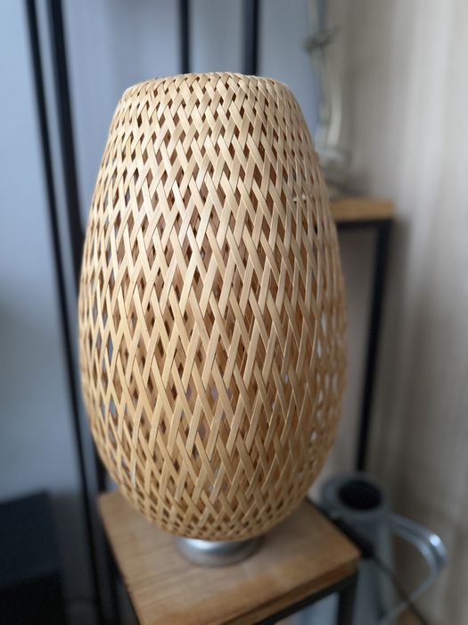 Lampa bambusowa Ikea