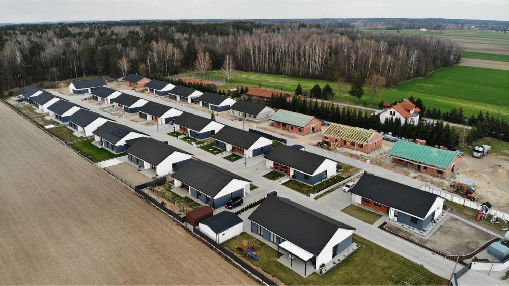 Parterowy, nowy wolnostojący dom 134,5 m2 / Zambrów