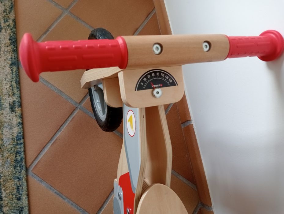 Bicicleta Madeira sem Pedais