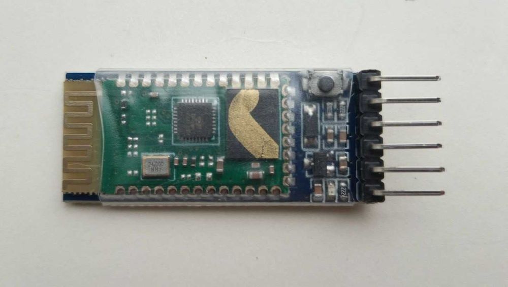 Bluetooth Блютус модуль НС-05 с переходной платой PLS-4 питание 3-6 В