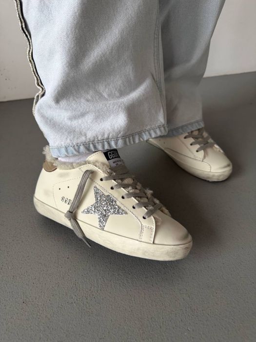 36-41 р кросівки GOLDEN GOOSE superstar fur