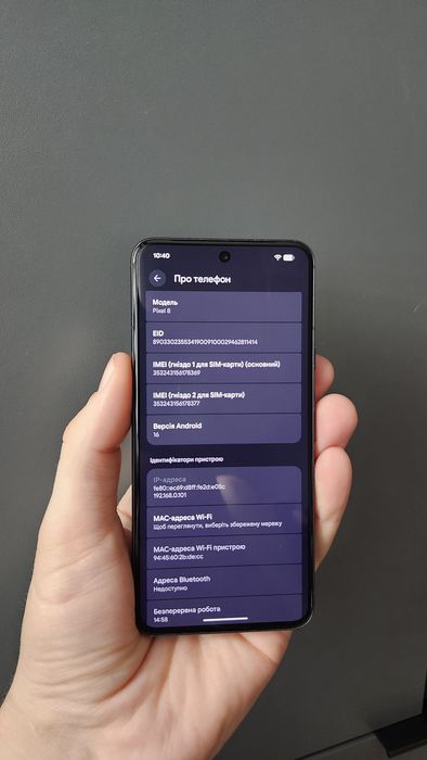 Продам Google Pixel 8 128 GB Obsidian