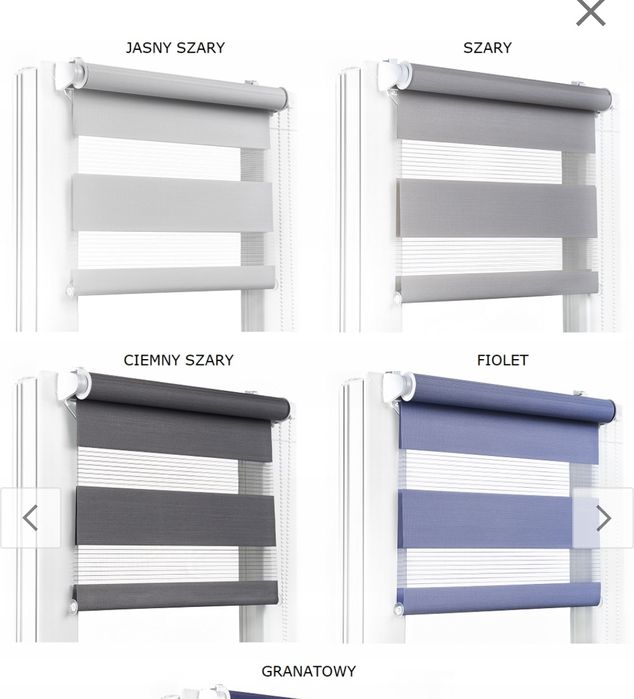 Rolety różne wymiary bez wiercenia