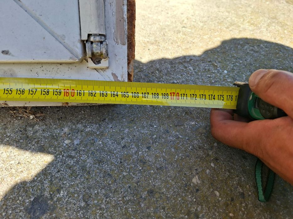 Okno PCV białe 170x150 cm dwuskrzydłowe – 140 zł