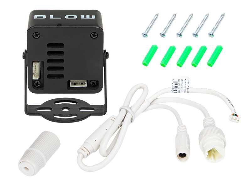 Kamera szpiegowska IP WiFi BLOW 4MP SD miniaturowa BLI4SL37MDP/SD/Wifi