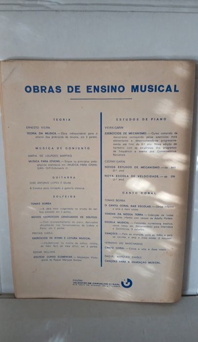 Teoria da Musica de Ernesto Vieira