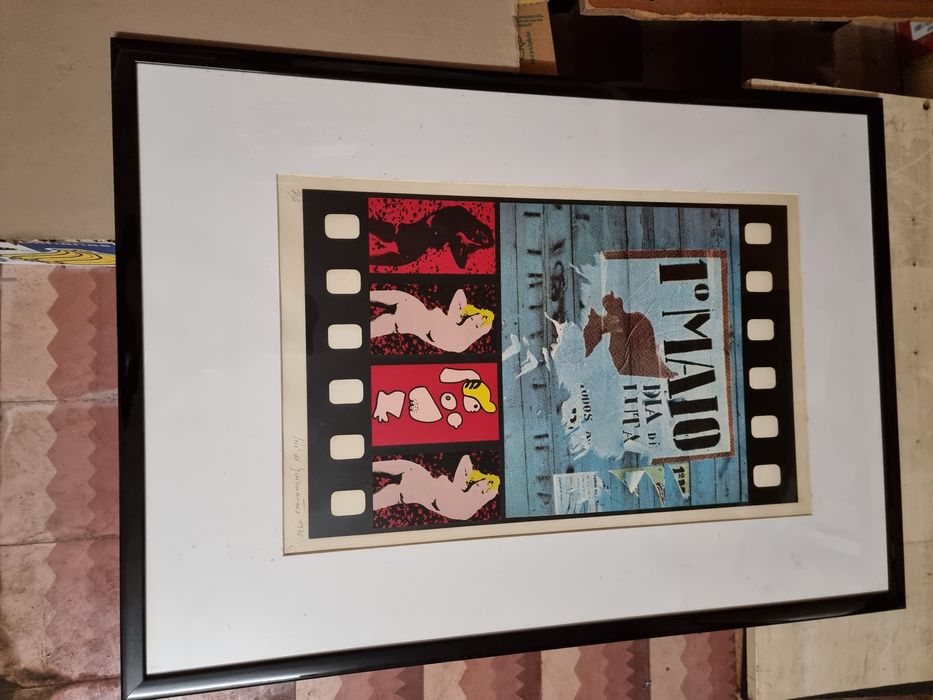 Serigrafia 1° Maio, 1976