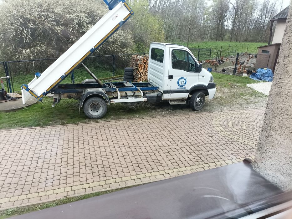 wywrotka na kategorie B do 3.5  hak wypożyczalnia wynajem minikoparka