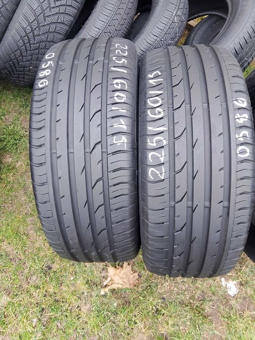 225/60/15 Continental ContiPremiumContact2  2017r. 7mm