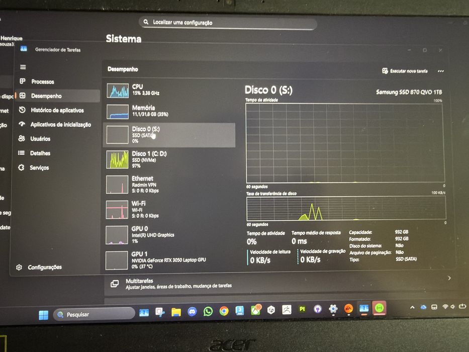Acer Nitro 5 - ótima oportunidade