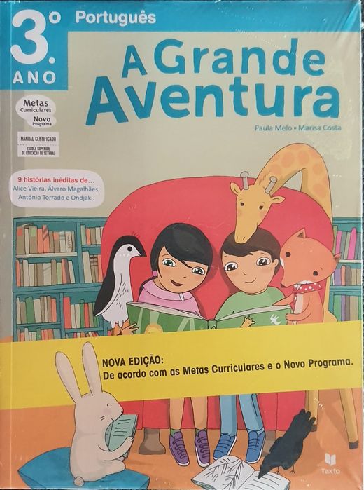 Livro escolar de português 3° ano
