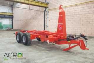 Przyczepa hakowa hakowiec podwozie kontenerowe URSUS T-145