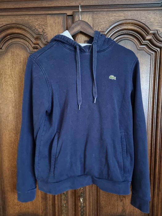 Granatowa bluza Lacoste S