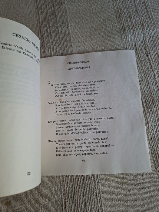 O Inverno na Poesia Portuguesa antologia MIC