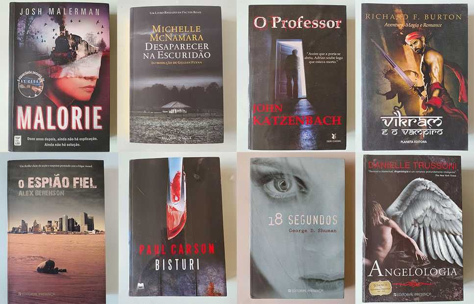Vários Livros entre 3,50€ e 10,00€ cada